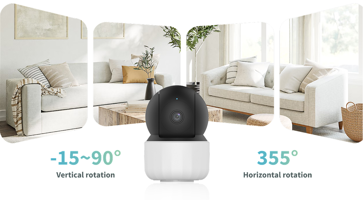 Uniview UNV Uniarch 3MP Wi‑Fi Pan-Tilt Indoor Camera