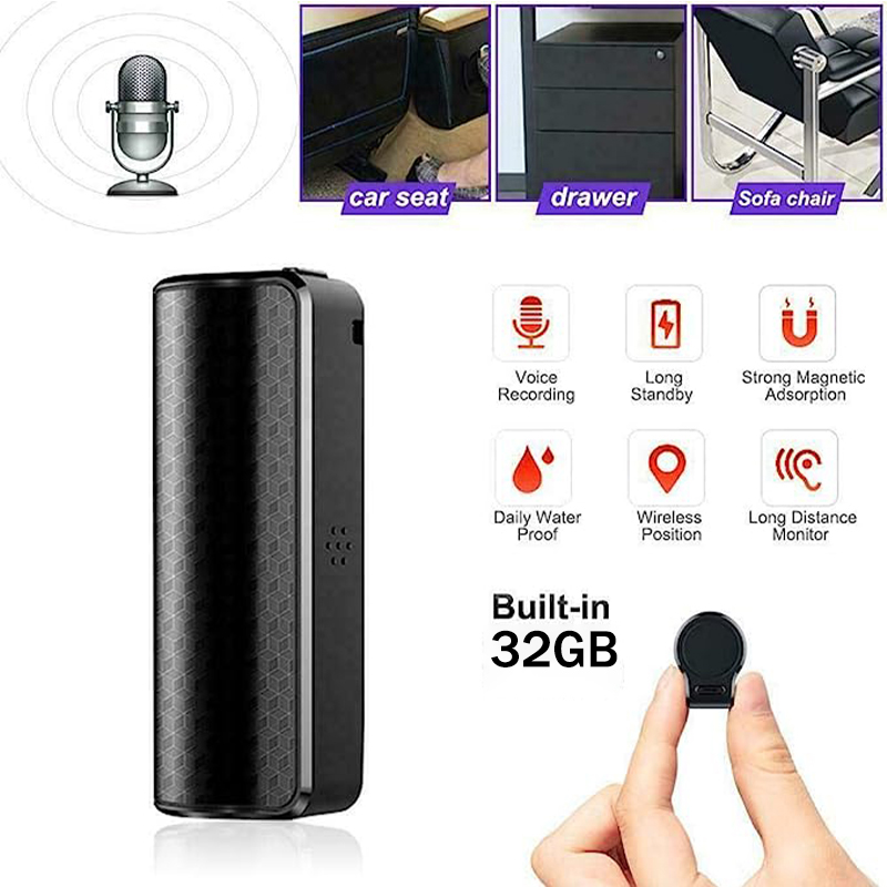 Q70 Ultra-Long Standby Magnetic Voice Recorder (8GB)